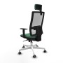 Chaise de Bureau Piqueras y Crespo 1D026G2 Vert émeraude