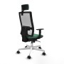 Chaise de Bureau Piqueras y Crespo 1D026N2 Vert émeraude