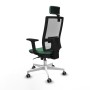 Chaise de Bureau Piqueras y Crespo 2D026G2 Vert émeraude
