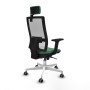 Chaise de Bureau Piqueras y Crespo 2D026G2 Vert émeraude