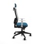 Chaise de Bureau Piqueras y Crespo 4B066N2 Vert pétrole