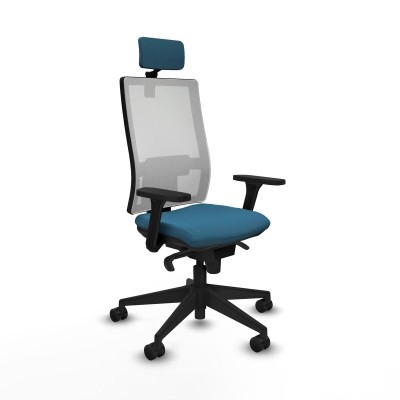 Chaise de Bureau Piqueras y Crespo 3D066N2 Vert pétrole