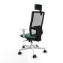 Chaise de Bureau Piqueras y Crespo 4B026N2 Vert émeraude