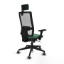 Office Chair Piqueras y Crespo 3D066G2 Emerald Green