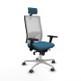 Office Chair Piqueras y Crespo 3D086G2 Petroleum green