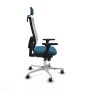 Chaise de Bureau Piqueras y Crespo 3D086G2 Vert pétrole
