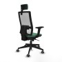 Office Chair Piqueras y Crespo 2D066G2 Emerald Green