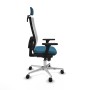 Chaise de Bureau Piqueras y Crespo 3D086N2 Vert pétrole