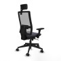 Office Chair Piqueras y Crespo 3D066N2 Dark grey