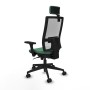 Chaise de Bureau Piqueras y Crespo 3D066N2 Vert émeraude