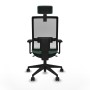 Office Chair Piqueras y Crespo 3D066N2 Emerald Green