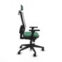 Office Chair Piqueras y Crespo 3D066N2 Emerald Green