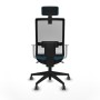 Office Chair Piqueras y Crespo 4B066G2 Petroleum green