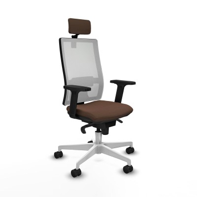 Office Chair Piqueras y Crespo 2D026N2 Dark brown