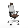 Office Chair Piqueras y Crespo 2D026N2 Dark brown