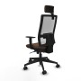 Office Chair Piqueras y Crespo 1D066N2 Dark brown