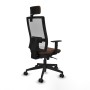 Office Chair Piqueras y Crespo 1D066N2 Dark brown