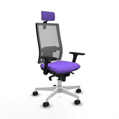 Office Chair Piqueras y Crespo 3D026N2 Lilac