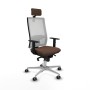 Chaise de Bureau Piqueras y Crespo 1D086G2 Brun foncé