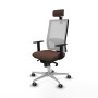 Chaise de Bureau Piqueras y Crespo 1D086G2 Brun foncé