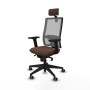 Chaise de Bureau Piqueras y Crespo 2D066G2 Brun foncé