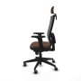Chaise de Bureau Piqueras y Crespo 2D066G2 Brun foncé