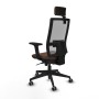 Chaise de Bureau Piqueras y Crespo 2D066G2 Brun foncé