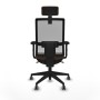 Chaise de Bureau Piqueras y Crespo 2D066G2 Brun foncé