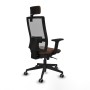 Chaise de Bureau Piqueras y Crespo 2D066G2 Brun foncé