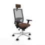 Chaise de Bureau Piqueras y Crespo 3D026N2 Brun foncé