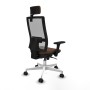 Chaise de Bureau Piqueras y Crespo 3D026N2 Brun foncé