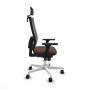 Chaise de Bureau Piqueras y Crespo 3D026N2 Brun foncé