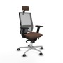 Chaise de Bureau Piqueras y Crespo 2D086G2 Brun foncé