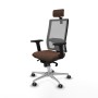 Chaise de Bureau Piqueras y Crespo 2D086G2 Brun foncé
