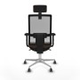 Chaise de Bureau Piqueras y Crespo 2D086G2 Brun foncé