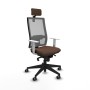 Office Chair Piqueras y Crespo 4B066G2 Dark brown