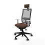 Chaise de Bureau Piqueras y Crespo 4B066G2 Brun foncé