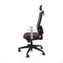 Chaise de Bureau Piqueras y Crespo 4B066G2 Brun foncé