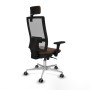 Chaise de Bureau Piqueras y Crespo 3D086G2 Brun foncé
