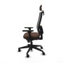 Chaise de Bureau Piqueras y Crespo 3D066N2 Brun foncé