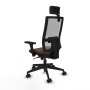 Chaise de Bureau Piqueras y Crespo 3D066N2 Brun foncé