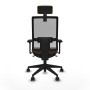 Chaise de Bureau Piqueras y Crespo 3D066N2 Brun foncé