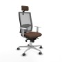 Chaise de Bureau Piqueras y Crespo 4B086G2 Brun foncé
