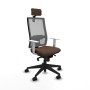 Chaise de Bureau Piqueras y Crespo 4B066N2 Brun foncé