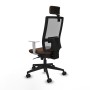 Chaise de Bureau Piqueras y Crespo 4B066N2 Brun foncé