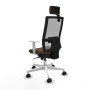 Chaise de Bureau Piqueras y Crespo 4B026N2 Brun foncé