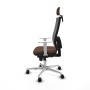 Chaise de Bureau Piqueras y Crespo 4B086N2 Brun foncé