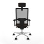 Chaise de Bureau Piqueras y Crespo 3D086N2 Brun foncé