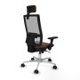 Chaise de Bureau Piqueras y Crespo 3D086N2 Brun foncé