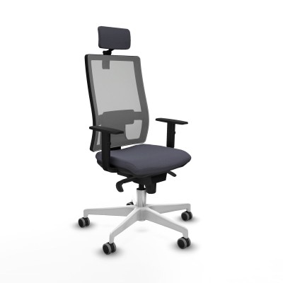 Chaise de Bureau Piqueras y Crespo 1D026G2 Gris foncé
